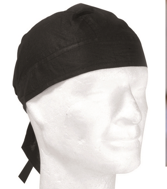Cappello Nero Cotone Biker Teschio Berretto Moto Bandana - Foto 7