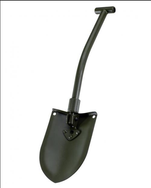 Brand New Swedish Army Heavy Duty Olive Folding Shovel Surplus & Lost