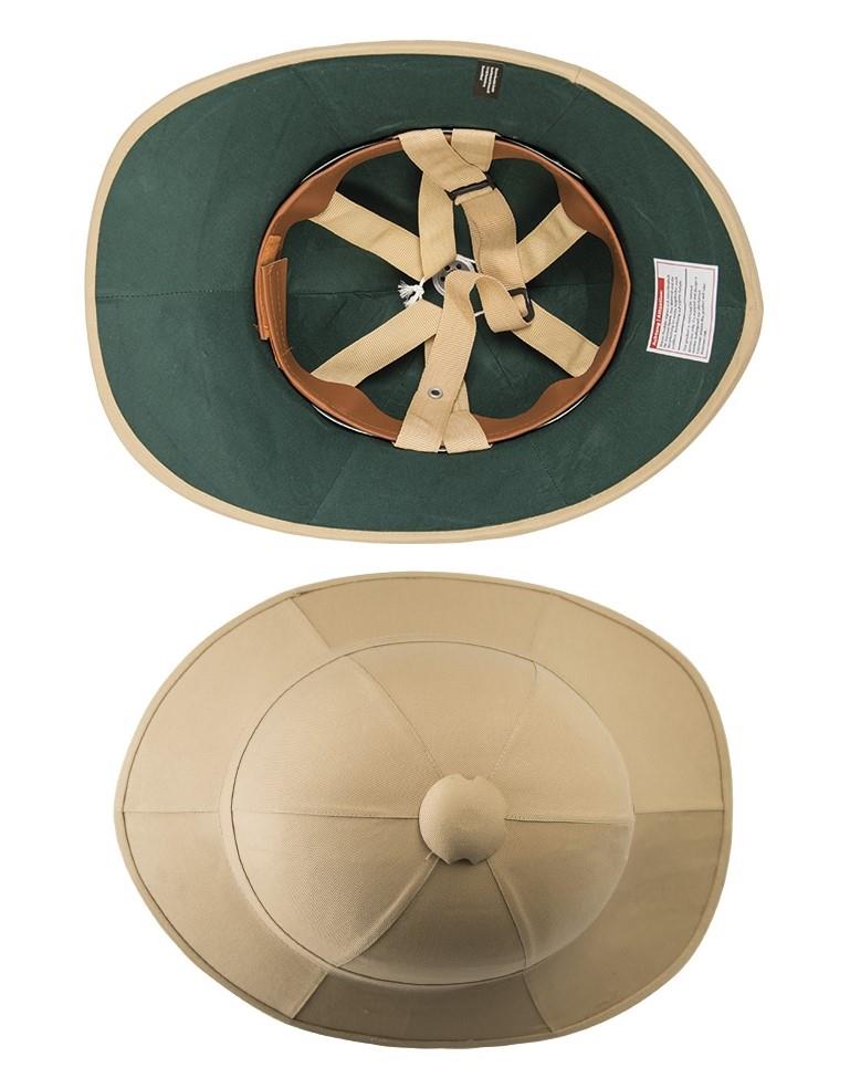 British Army Style Khaki Pith Safari Helmet Repro New Style Surplus