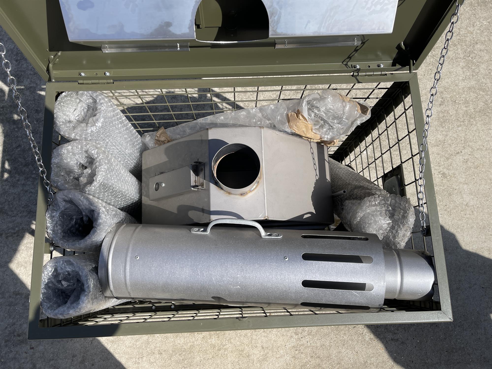 British Army Surplus GHSIII Diesel Tent Heater Garage Space