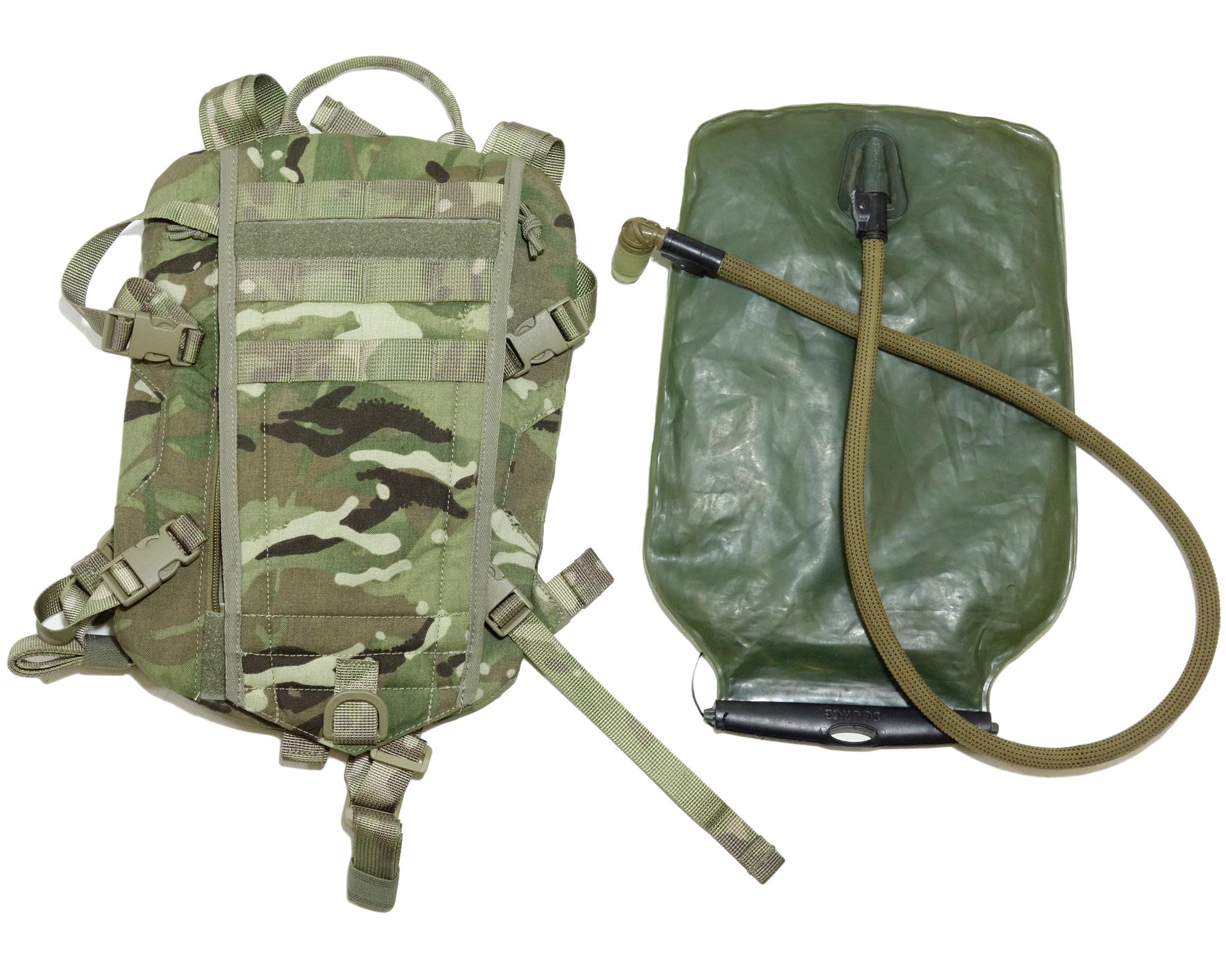 British Army Surplus Virtus Rider 3L hydration pack with bladder