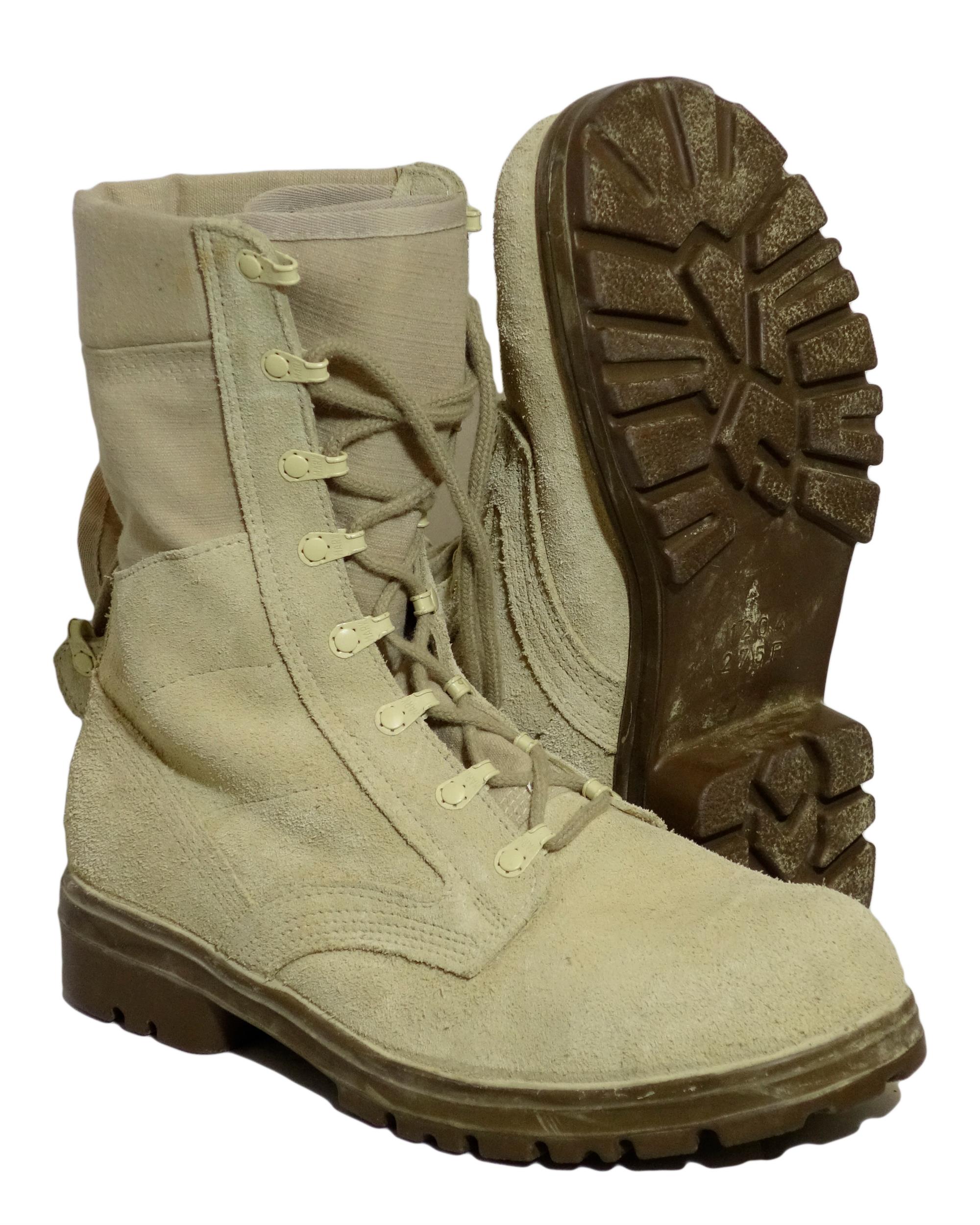 Dutch Army Surplus Tropical Khaki Combat Boots Surplus & Lost