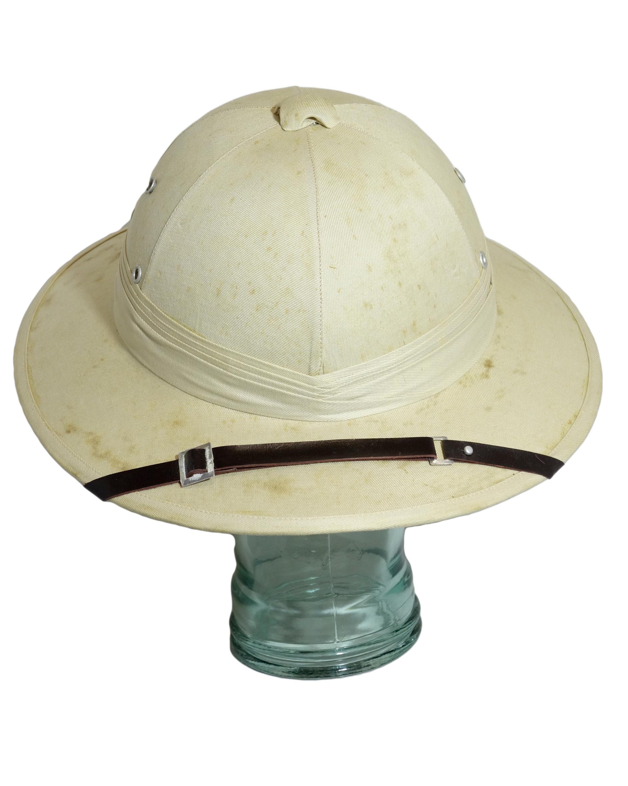 French Army Surplus Genuine Pith Helmet Khaki Surplus & Lost