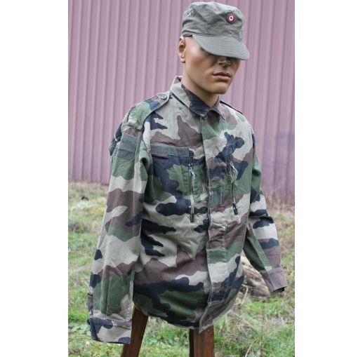 French army surplus woodland camo F2 field jackets Surplus & Lost