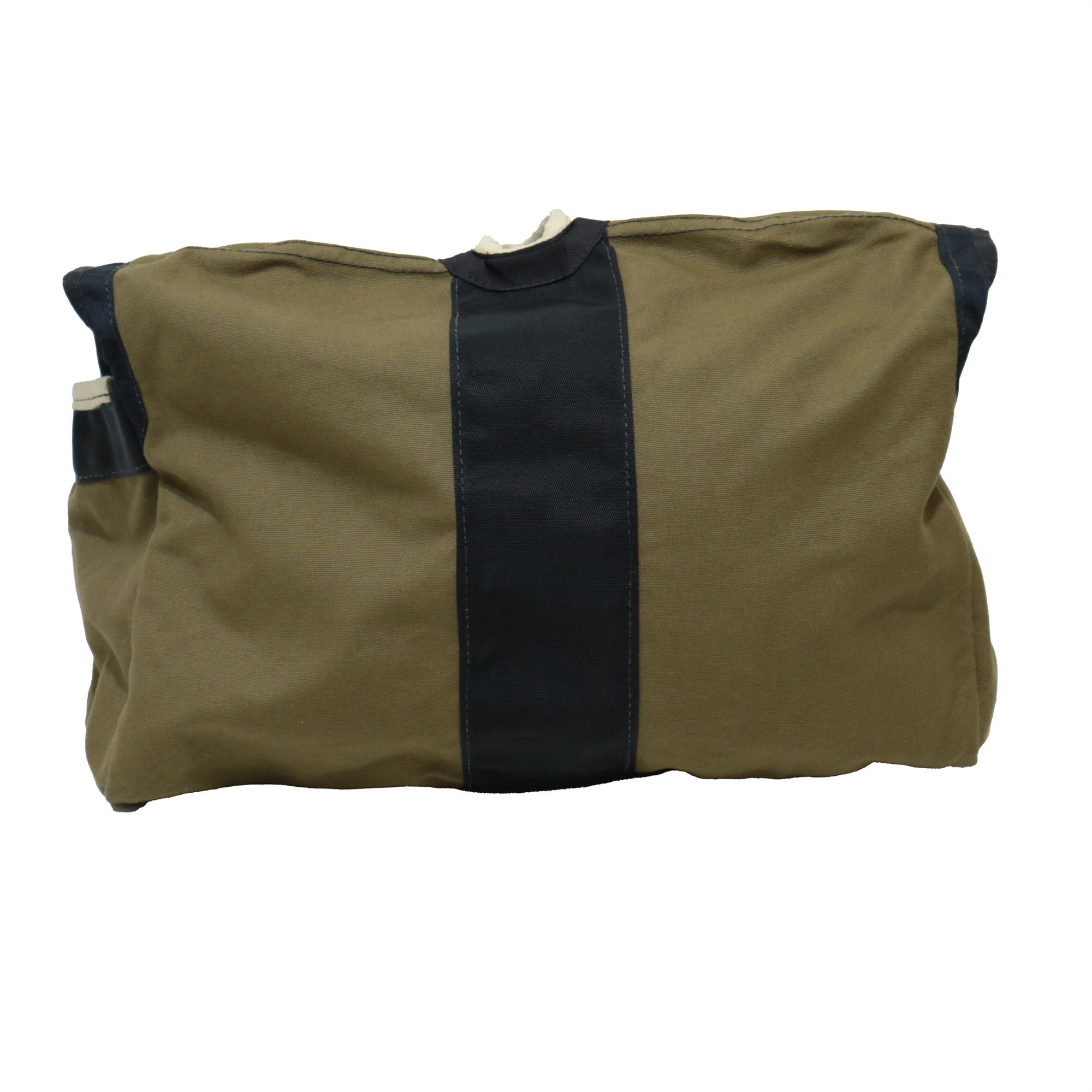 Onthelevel French Troops - Borsa da paracadute per cinturino in nylon elastico, 18 mm, 20 mm, 22 mm, fibbia verde giallo-nero, 18mm, Esercito, Mil