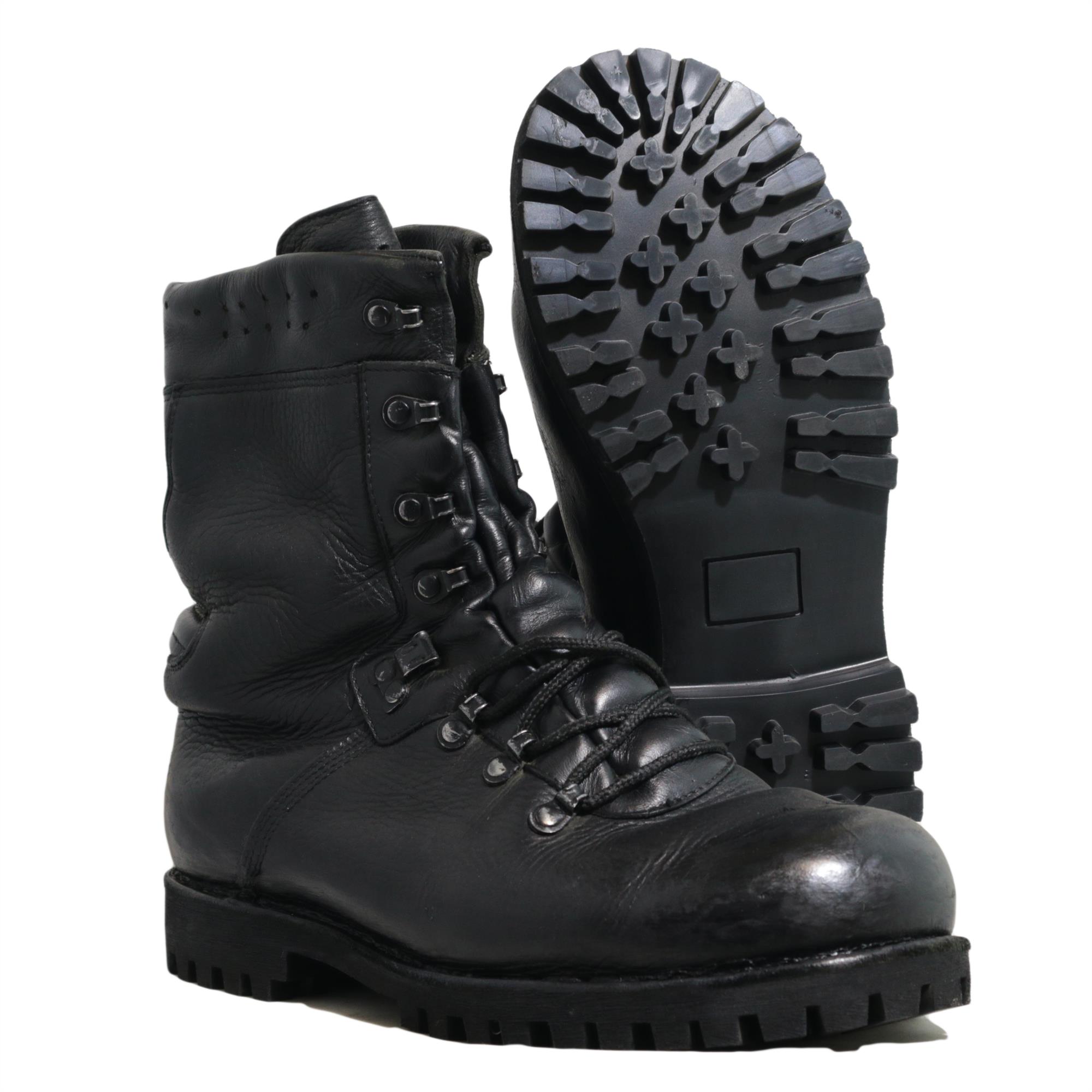 Genuine German Army Surplus Paratrooper Boots NEW SOLES Surplus & Lost