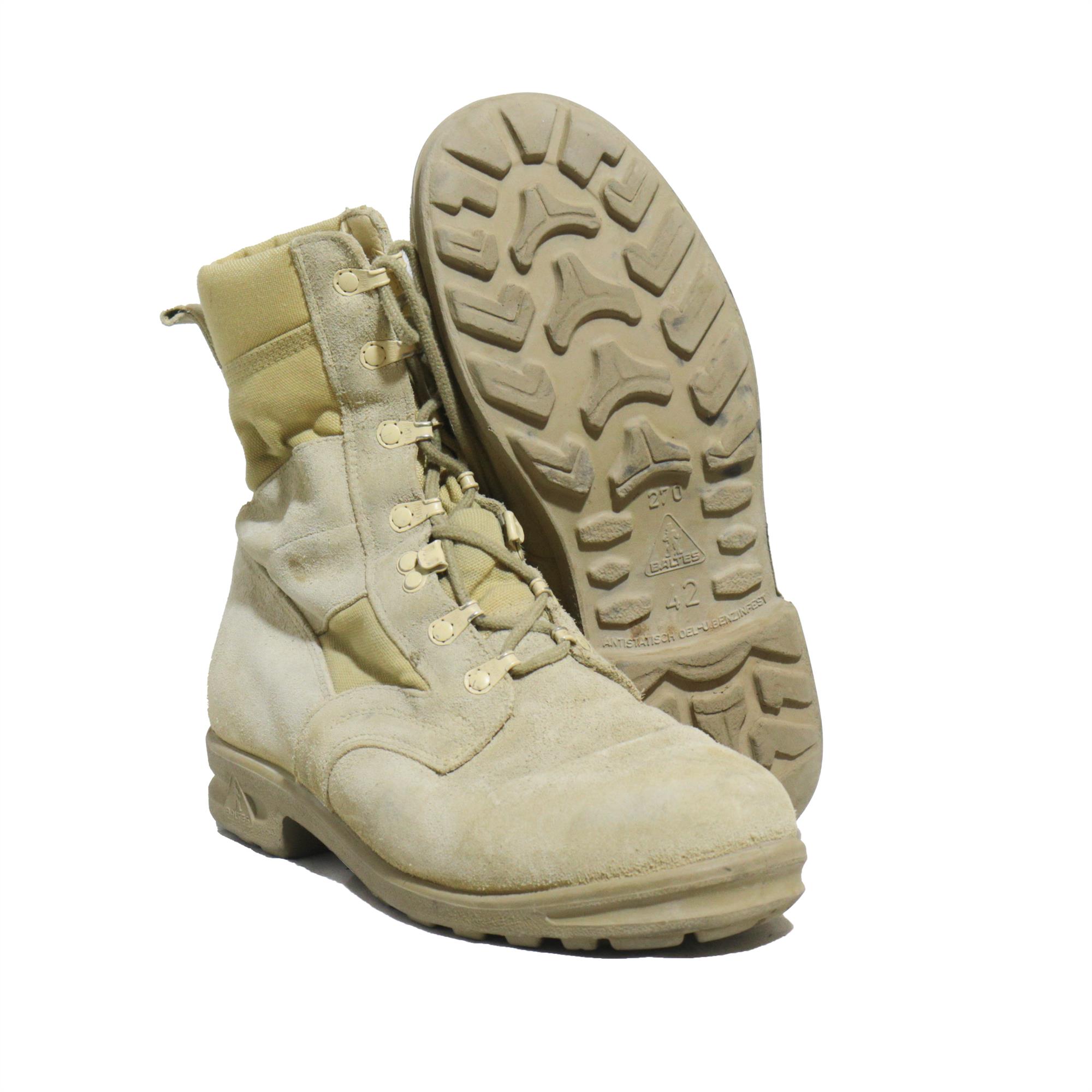 Genuine Germany Army Surplus Baltes Khaki Tropical Boots Surplus & Lost