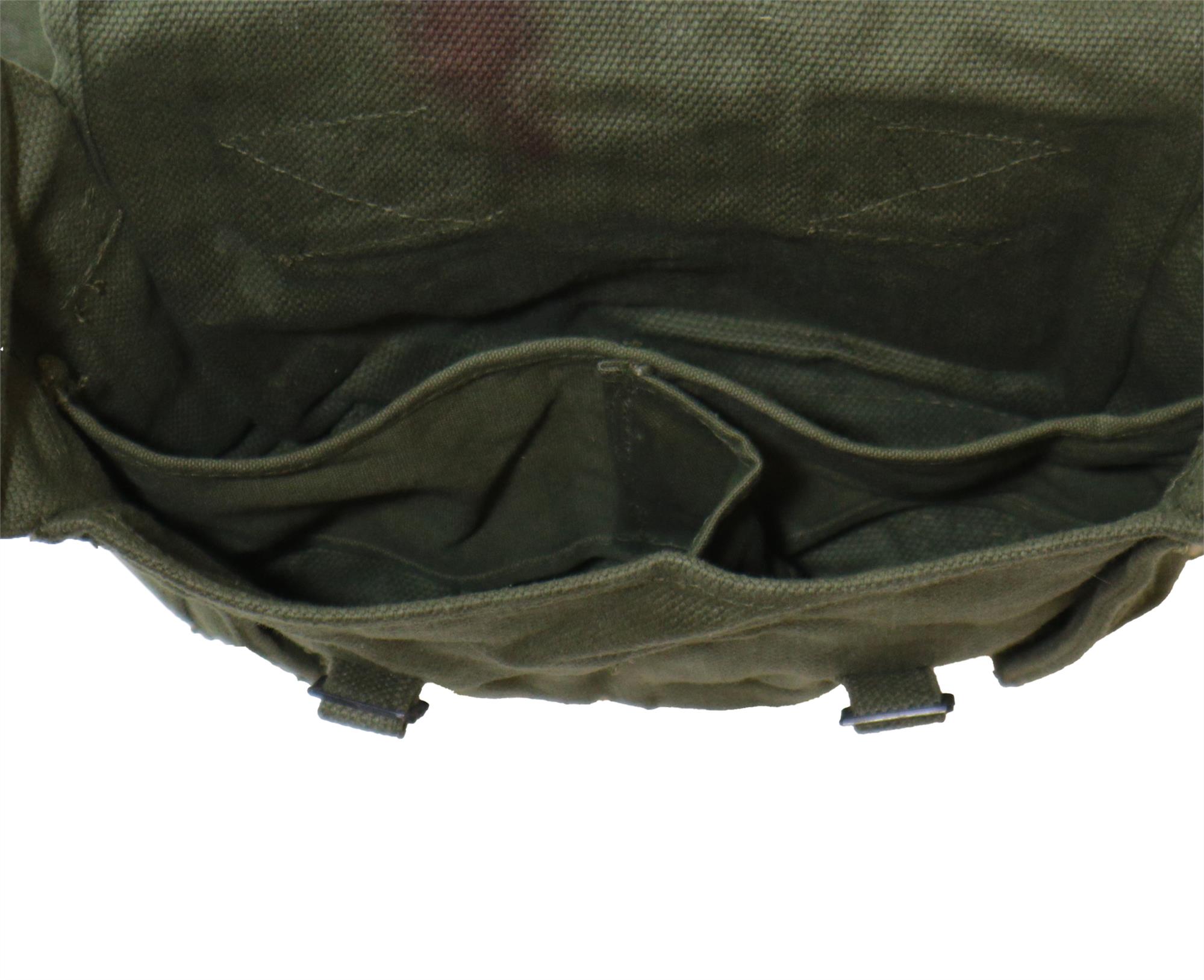Genuine Nato Dutch Army Surplus Canvas Shoulder Bag Haversack Surplus
