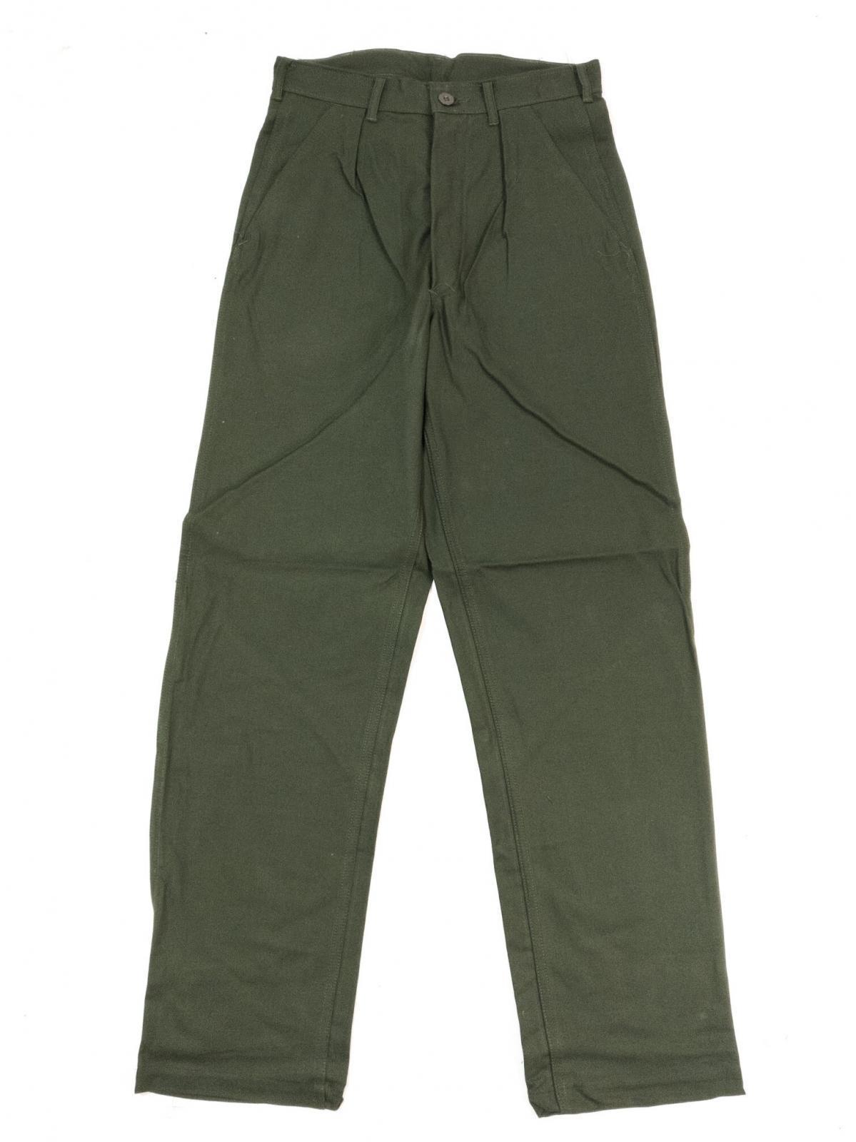 Genuine Swedish Army Surplus Olive Green Trousers - Surplus & Lost