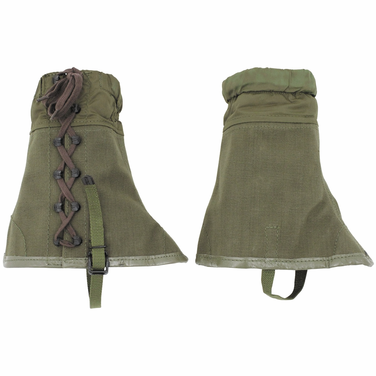 Italian army surplus vintage canvas gaiters Surplus & Lost