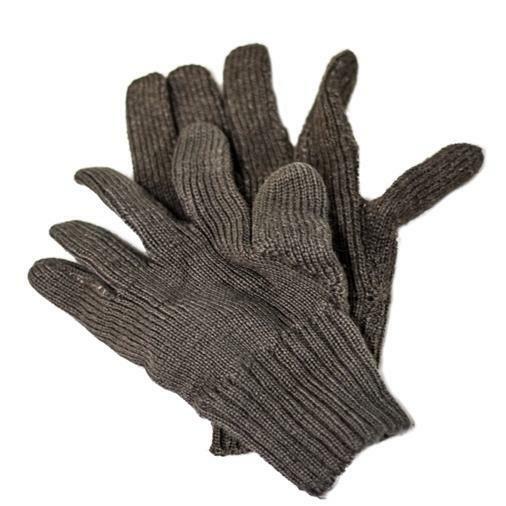 Swedish military army surplus grey woollen gloves Surplus & Lost