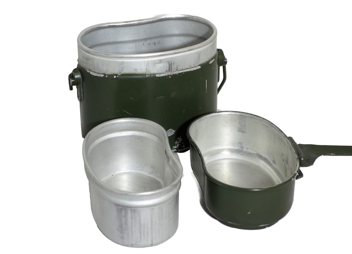 Swedish Trangia PLUS Hungarian 3 piece mess set camping field craft