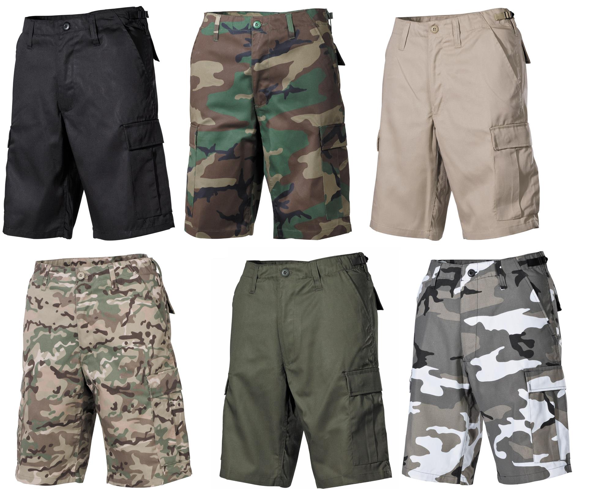 US Army Style BDU Bermuda Combat Shorts BRAND NEW M.F.H Surplus & Lost