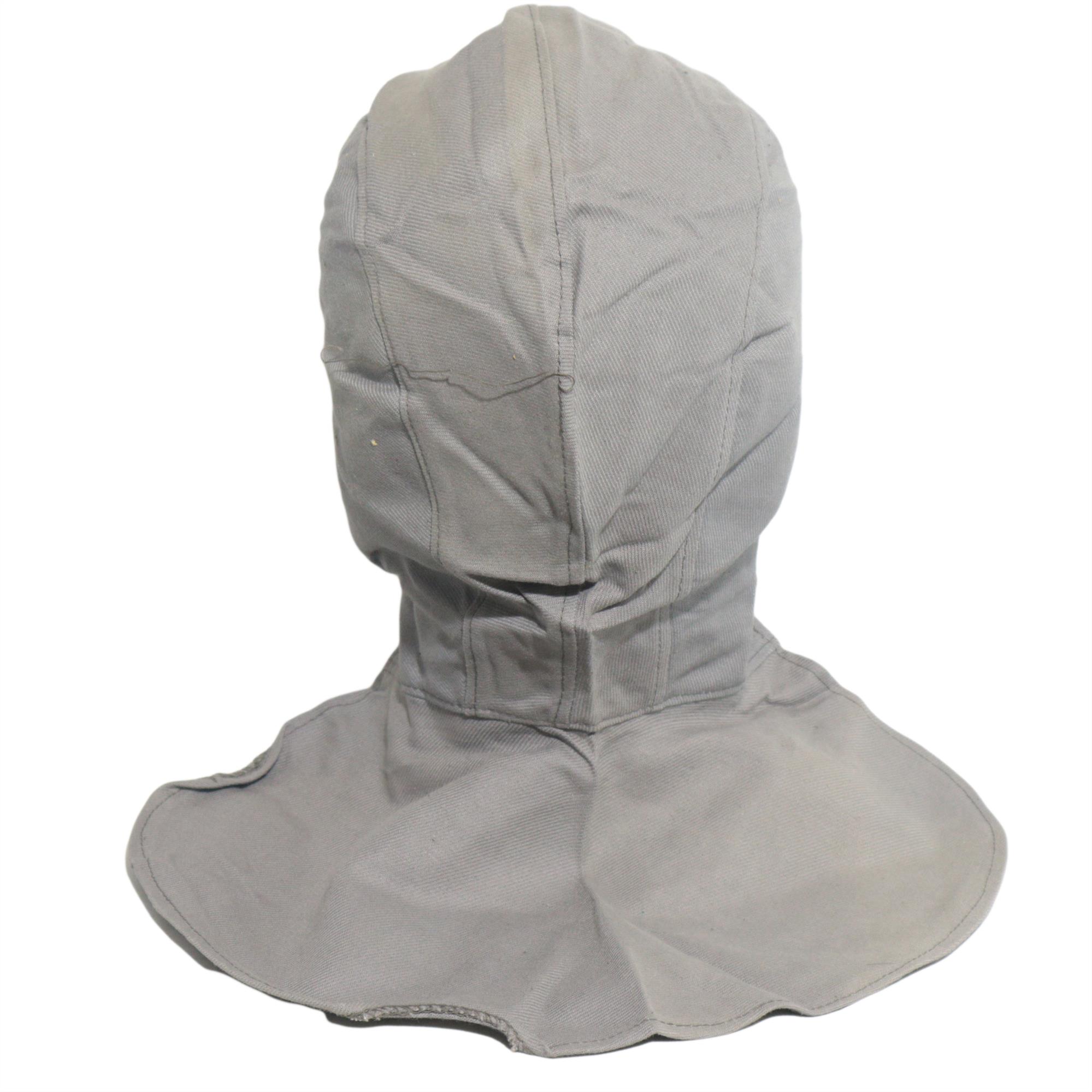 Vintage Swedish military surplus grey cotton helmet liner inner