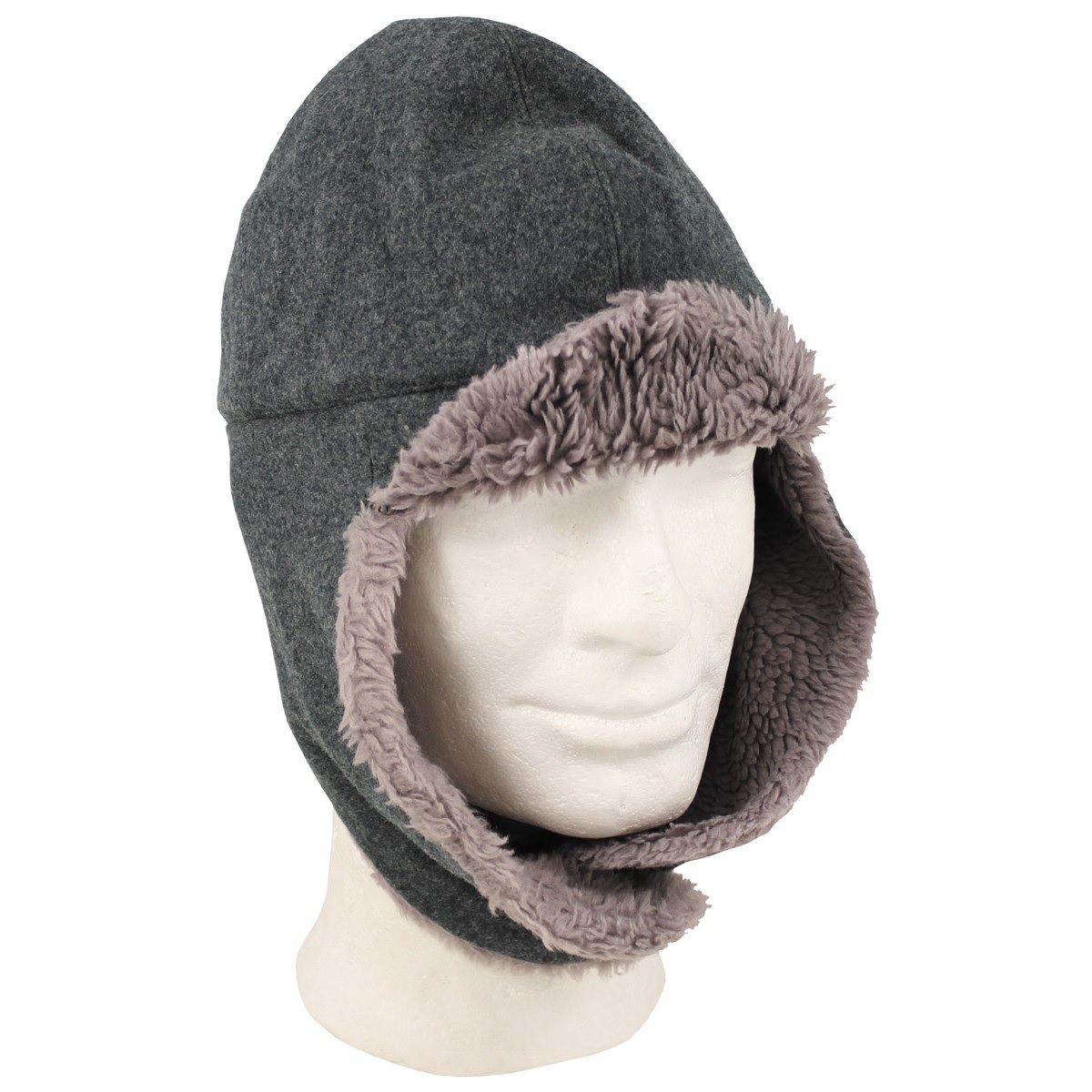 Vintage Swiss military surplus cold weather cap hat with ear covers Surplus & Lost