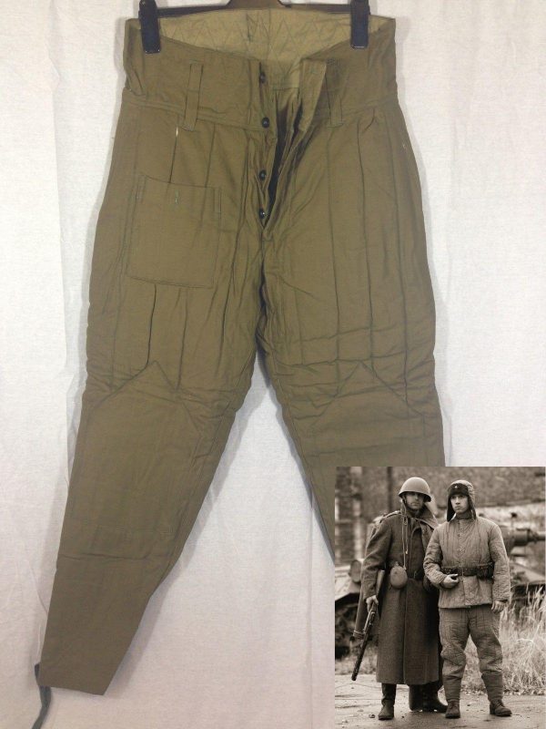 Vintage russian army surplus cold weather trousers