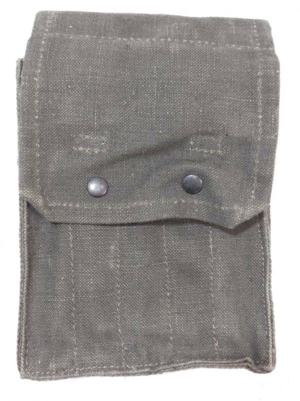 French army surplus all canvas ammunition pouch and strap