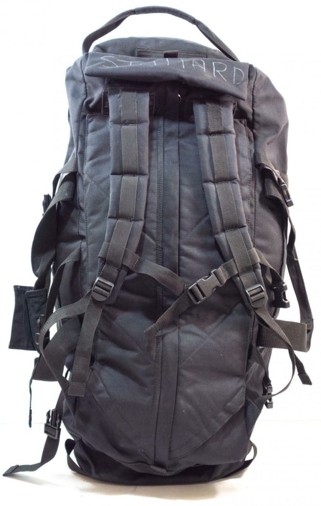 British Army Surplus Black Deployment bag holdall 100 litres backpack