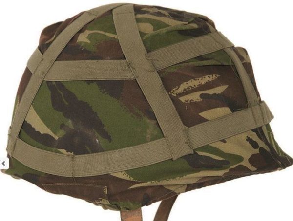British army surplus D.P.M camouflage helmet cover