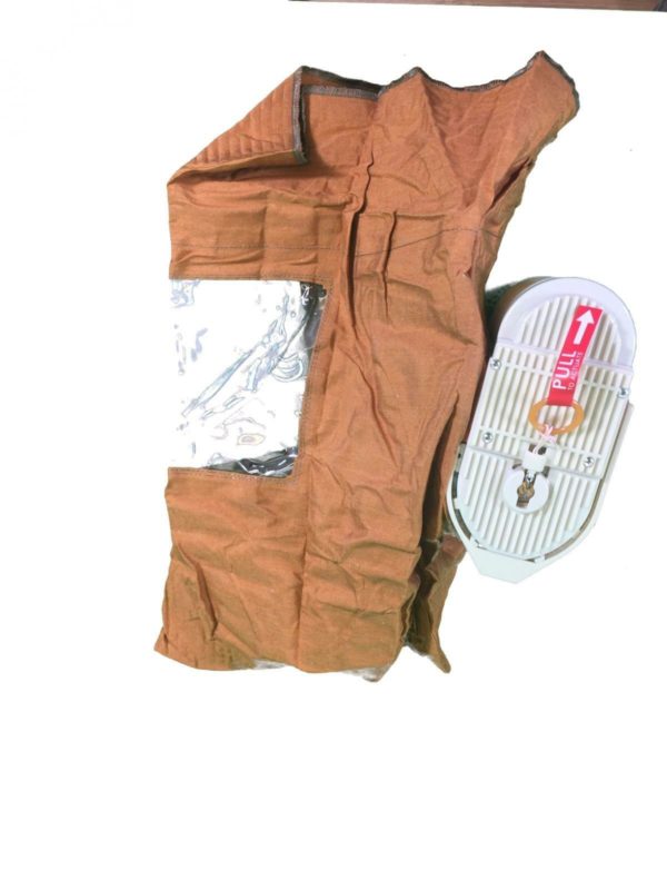 Vintage  collectible emergency escape smoke  hood - Image 2