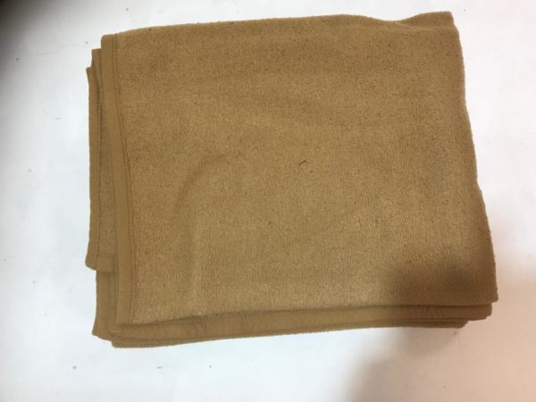 Military army surplus brown blanket