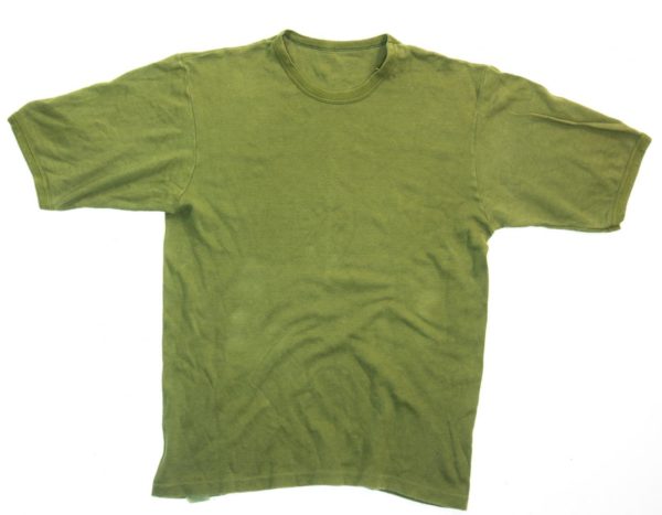 British Army Surplus Olive Green T-Shirt Tee Shirt Cotton