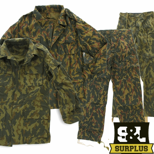 Russian Army Motorized Rifle Field Winter Insulated Trousers Digital Flora  Rare  Inox Wind