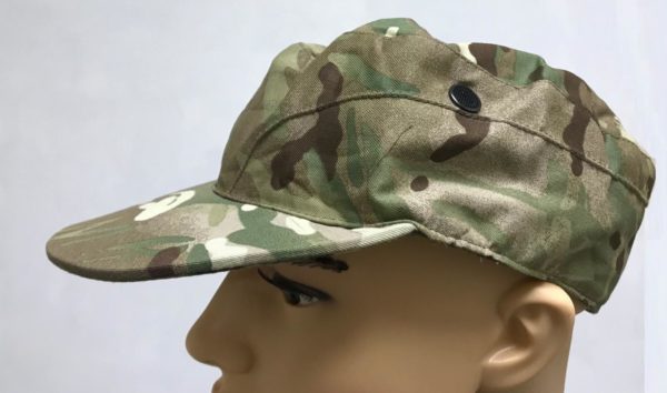 Original British army surplus MTP camouflage cap hat