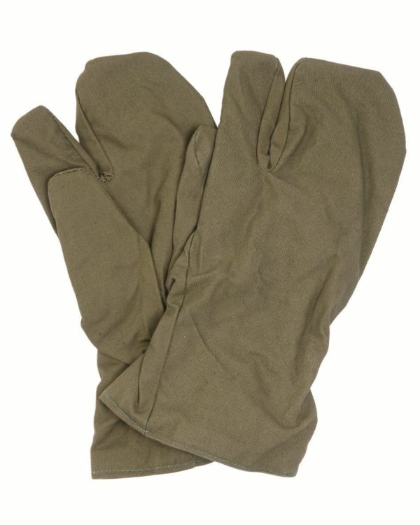 NEW/UNISSUED Czech military surplus winter miits  gloves  mittens trigger finger
