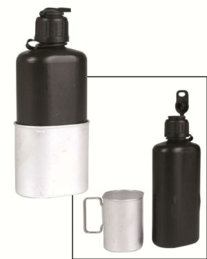Swiss army surplus M84 canteen / flask and water bottle