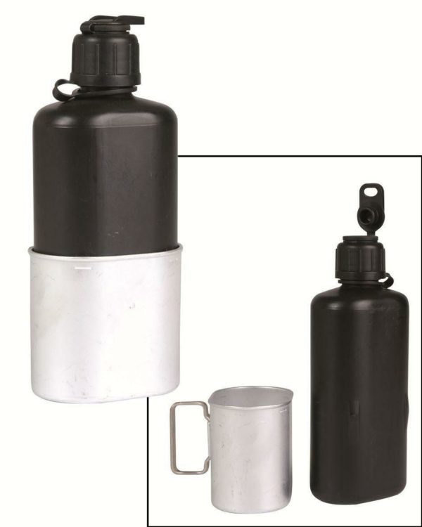 Swiss army surplus M84 canteen / flask and water bottle
