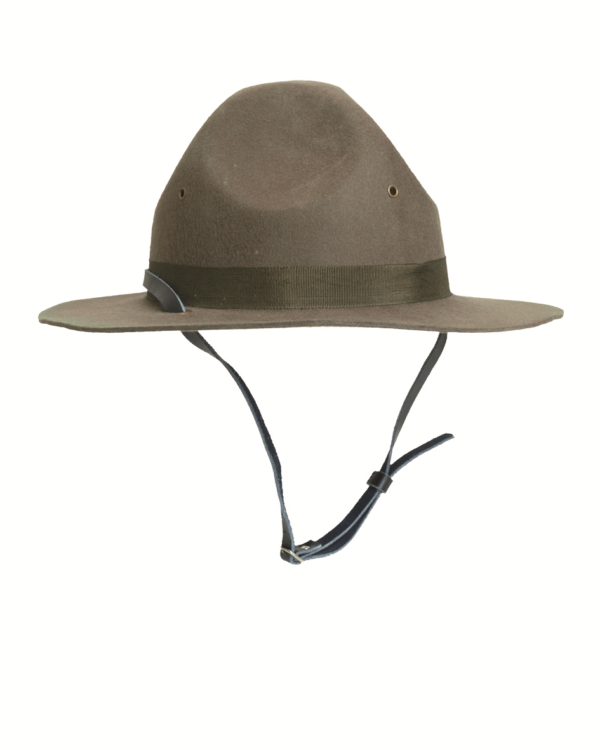 American army style instructor scout drill instructor hat
