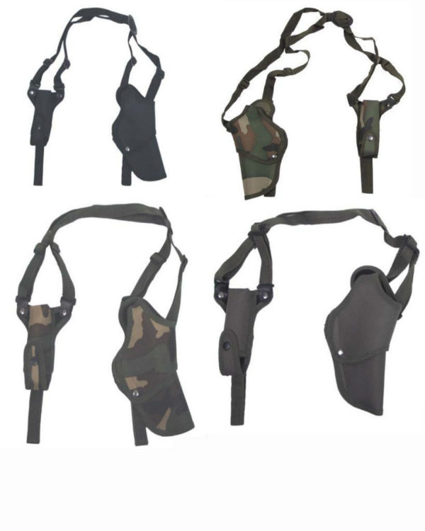Pistol / revolver shoulder holster from MFH, choice of colours, Left and right