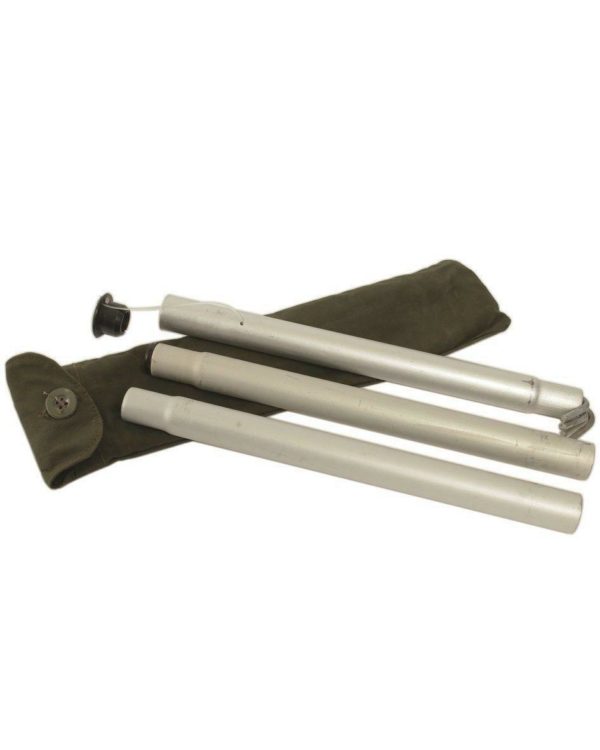 2 x Army surplus tent bivvy bivi bash poles and tent pegs
