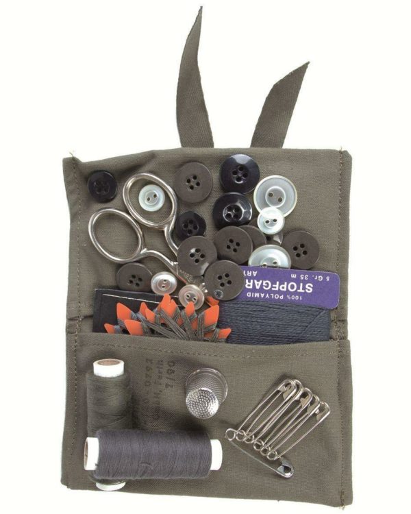German army surplus sewing / uniform repair kit