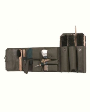 Swiss army surplus Shoe Boot Cleaning Kit Pouch Polish  Military Housewife