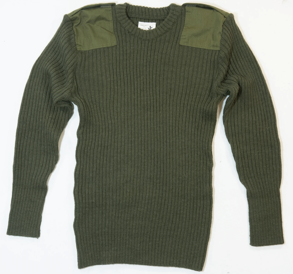 British army on sale wool pullover
