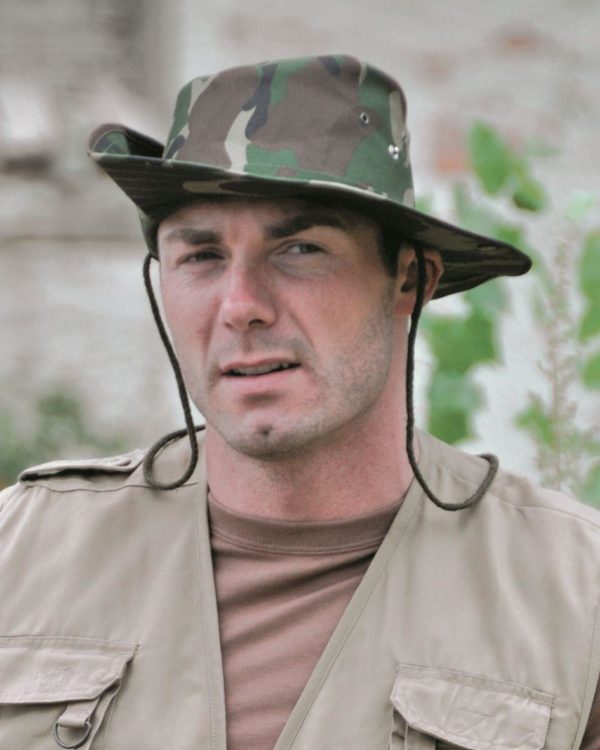 Safari Outback Bush Hat 100% Cotton Wide Brim Aussie Canvas Summer Sun Cap - Image 2