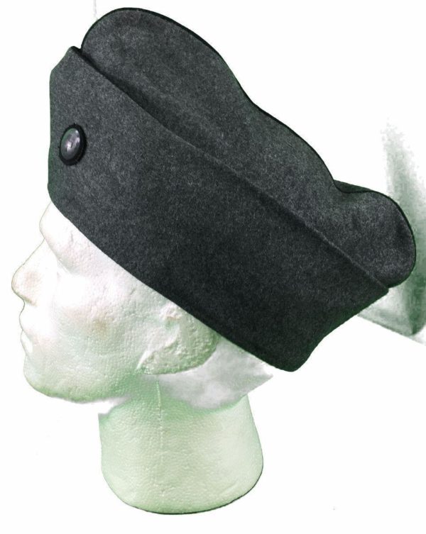 Swiss army navy surplus grel wool garrison hat NEW / UNISSUED