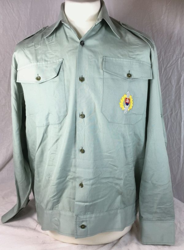 East European army surplus uniform shirt - Image 2