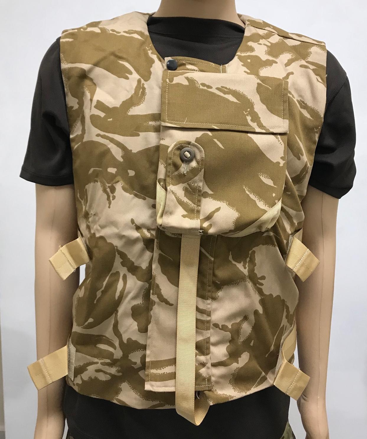 British Army Flak Jacket Body Armour Cover Vest DPM Cadet Surplus