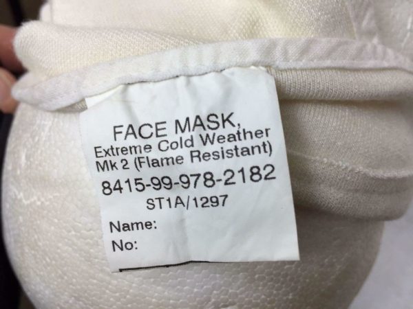British army surplus extreme cold weather face mask - UNISSUED - Image 2