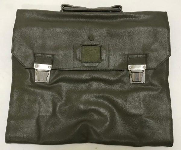Swiss army surplus messenger case bag holdall faux leather