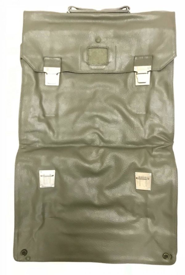 Swiss army surplus messenger case bag holdall faux leather - Image 2