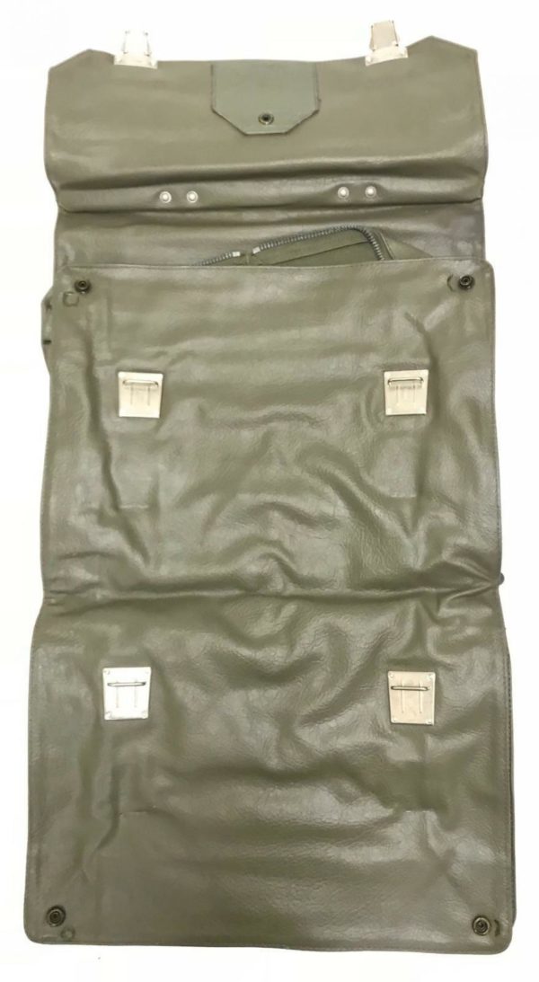 Swiss army surplus messenger case bag holdall faux leather - Image 3