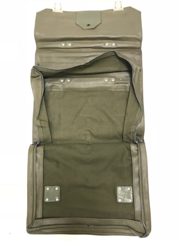 Swiss army surplus messenger case bag holdall faux leather - Image 4