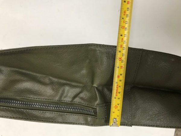Swiss army surplus messenger case bag holdall faux leather - Image 5