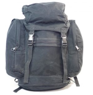 British Army Surplus Small Day Sack Bag Rucksack Black Hiking Walking GRADE 2
