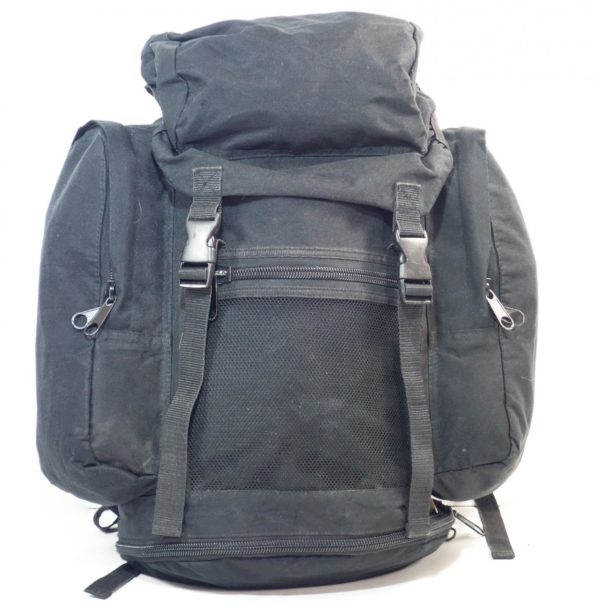 British Army Surplus Small Day Sack Bag Rucksack Black Hiking Walking GRADE 2