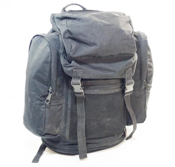 British Army Surplus Small Day Sack Bag Rucksack Black Hiking Walking GRADE 2 - Image 2